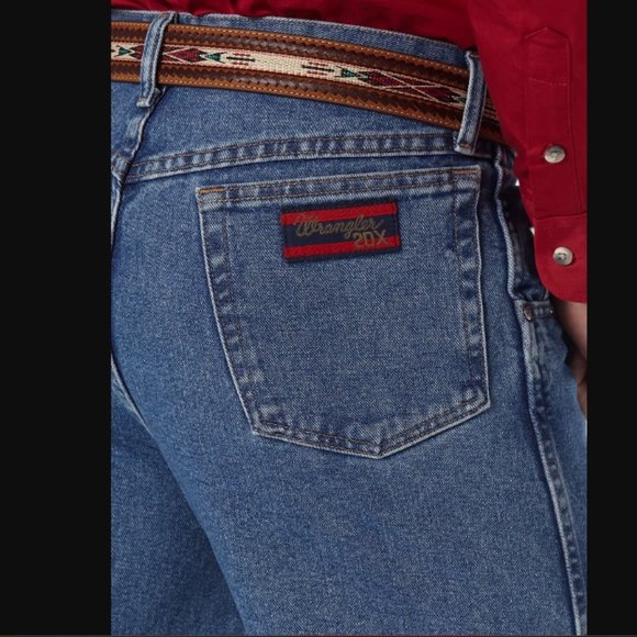 WRANGLER® "20X" No. 22 Original Jean in Vintage Denim 35x32 - Picture 7 of 13